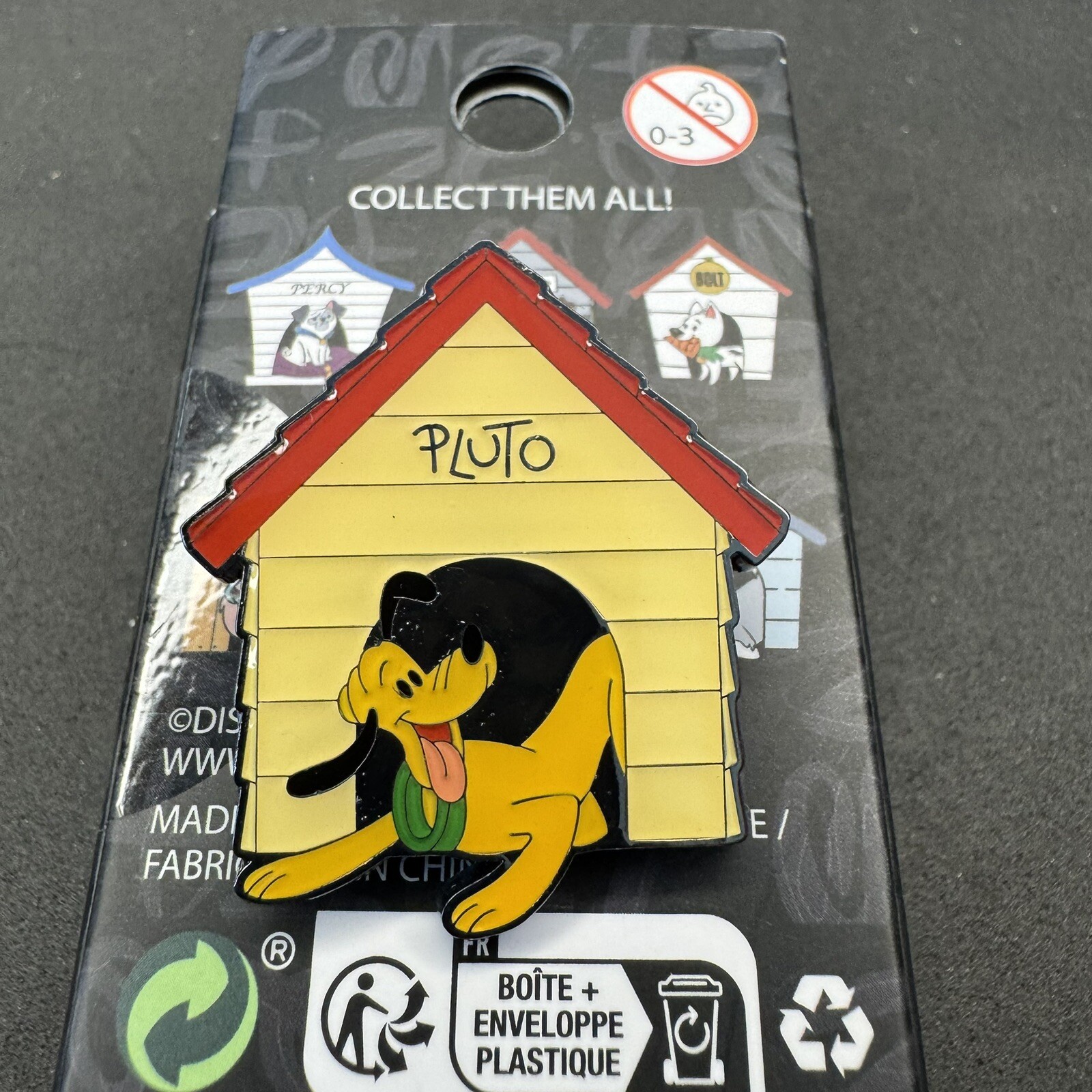 Loungefly Disney  Pluto Dog House Enamel Pin Mickey Mouse