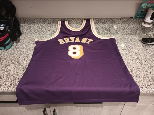 1996 Kobe Bryant Authentic Rookie Jersey Mitchell & Ness 2xxl - Picture 6 of 9