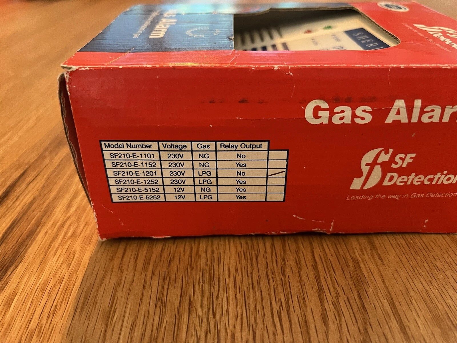 SF Detection Sheriff LPG Gas Alarm SF210-E-1201 - Brand New Open Box 4