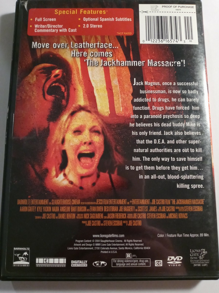 DCI☆DVD☆2004 The JackHammer Massacre (DVD, 2004) VERY GOOD 12236165743| eBay