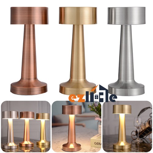 Touch Sensor Table Lamp Reading Lights Rechargeable USB Cordless LED