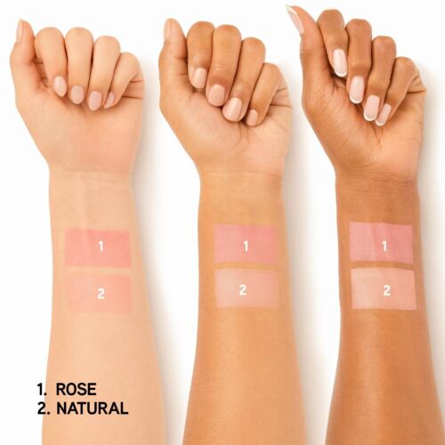Rose Blendable Powder Blush 0.24 Oz Infused with Happy Boost Blend - Picture 2 of 6