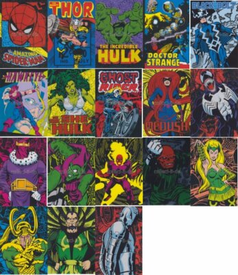 Panini Marvel Heroes Trading Cards - Karten 181 bis 198 zum aussuchen
