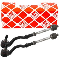 2X Febi Bilstein 31225 Spurstange + SpurstangenköPfe Satz FüR BMW X3 E83 X5 E70