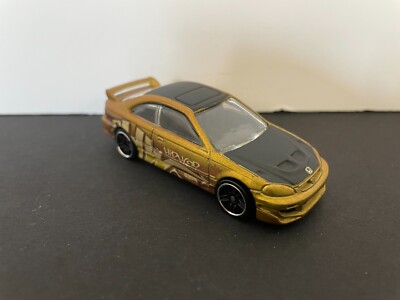 HOT WHEELS HONDA CIVIC JUKEBOX HIP HOP GOLD VVHTF LOOSE 21A JDM | eBay