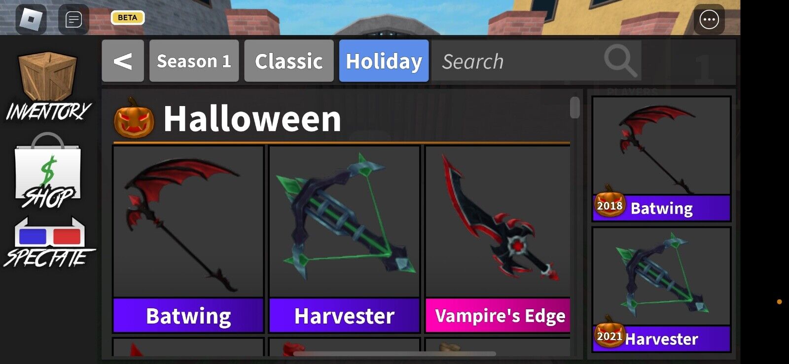 HOW TO GET THE BATWING KNIFE FOR FREE IN MM2 (Murder Mystery 2