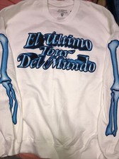 Bad Bunny Sweater Size XL ADULT El Ultimo Tour Del Mundo 2022 SKELETON BRAND NEW