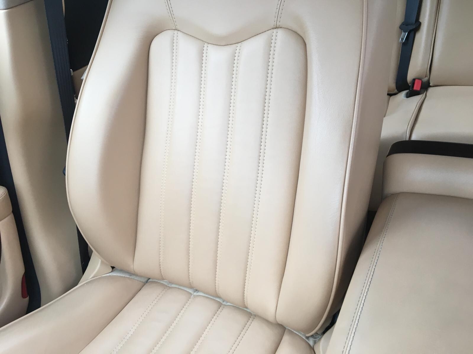2008 MASERATI QUATTROPORTE Right Front Passenger Seat Tan Leather Power Adjust