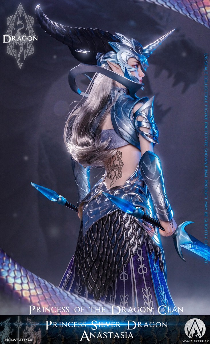 1/6 WAR STORY WS019A Silver Dragon Princess Anastasia Female
