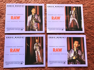 Raw - The Concert Movie US/UK Aushangfotos 4 Stck. Eddie Murphy