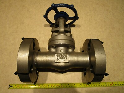 1'' BONNEY FORGE 9HL18L, F316L SS GATE VALVE 1500 CLASS, API602