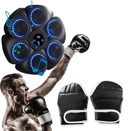 Boxing Machine Wall Mount Bluetooth Music Electronic Boxing Punching Training - Picture 13 of 13