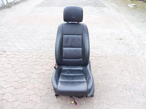 Sitz VW Tiguan (5N2) Bj.2013 R-Line Leder Schwarz Vorne Links Fahrersitz