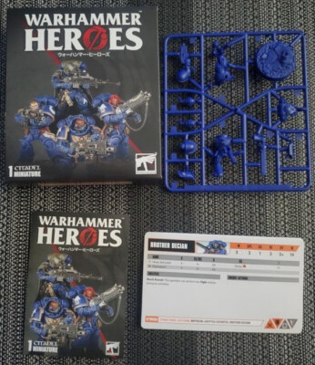 Warhammer 40k Space Marine BROTHER DECIAN + CHAINSWORD Kill Team Justian