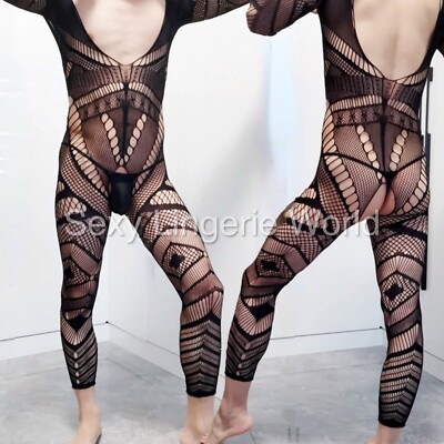 Crossdressing Lingerie Underwear Body Stockings Crotchless Bodysuit Sexy Costume