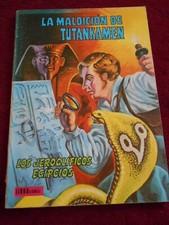 LIBRO CÓMIC novaro HOWARD CARTER TUTANKAMÓN 64 pag TPB JEROGLÍFICOS EGIPCIOS