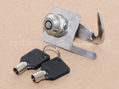 Kit Serrure Coffre Sacoche Harley Tour Pak - Chrome - FLHTC FLHTCUTG