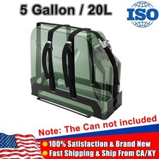 Heavy Duty Jerry Can Holder For Roof Rack 5 Gallon Gas Can Carrier With Strap