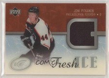 2005-06 Upper Deck Ice Fresh Ice PETG Joni Pitkanen #FI-JP 0a4