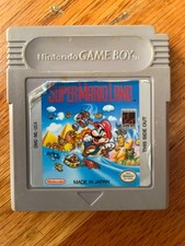 Super Mario Land (Nintendo Game Boy, 1989) 1  Original Color Authentic Tested