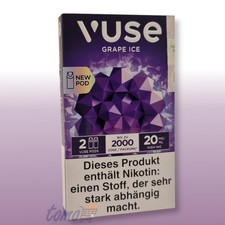 Vuse Pod Grape Ice 20mg Nikotin 2ml online kaufen | eBay.de