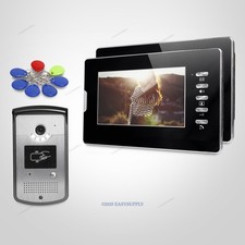 7inch Wired Video Door Entry Call System with IR Night Vision for Home Security