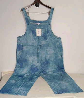 Lularoe Juliet Jumpsuit Chambray Collection ''Sky'' Blue Print XL NWT