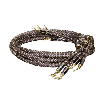 Dynavox Black Line LS-Kabel, High-End Lautsprecherkabel 2 x 2 m *B-Ware*