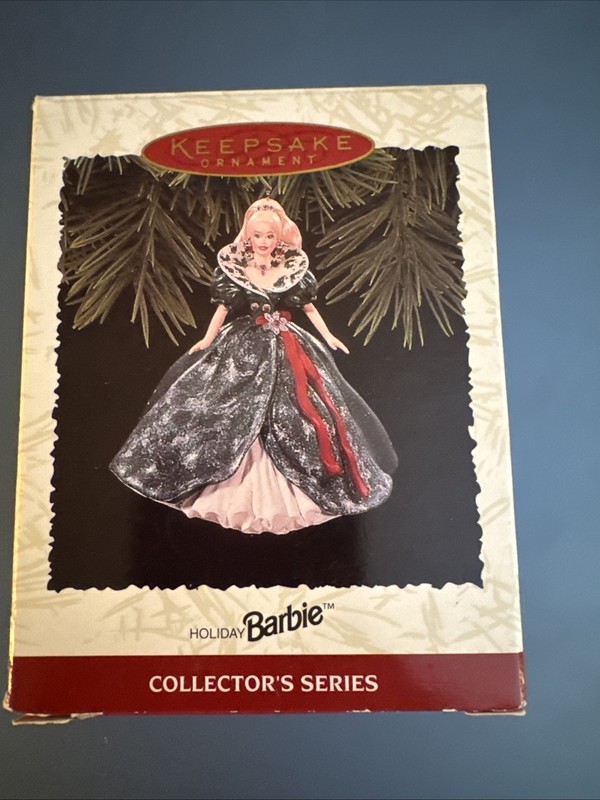 Hallmark Keepsake Ornament 1995 Holiday Barbie Collector's Series Christmas Doll