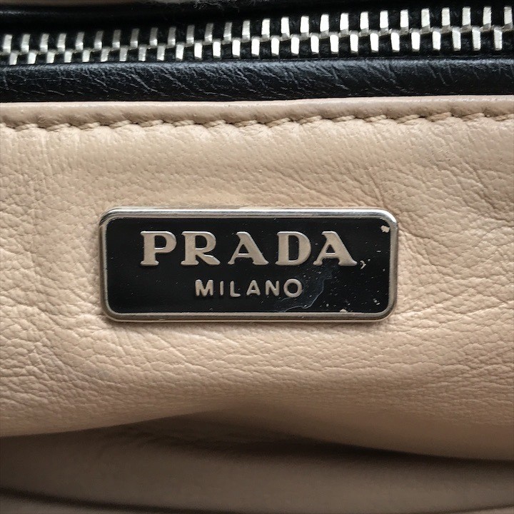 Good Condition PARADA Prada Triangle Logo Shoulder Bag Square Crossbody Black La thumbnail 8