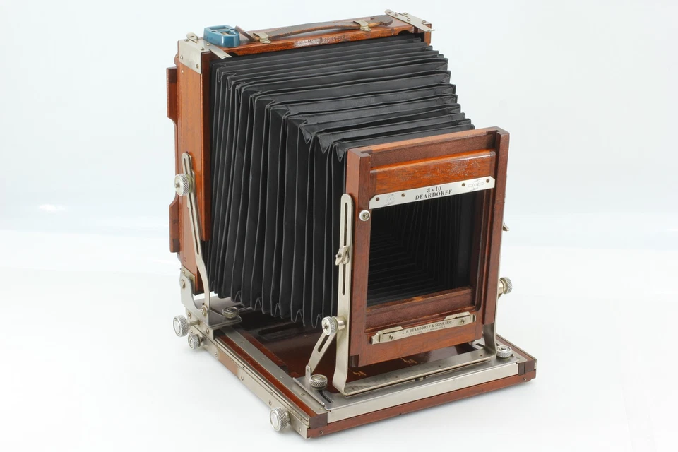 [Casi COMO NUEVA] Cámara fotográfica de gran formato Deardorff 8x10 Chicago Field de JAPÓN Foto 3 de 4