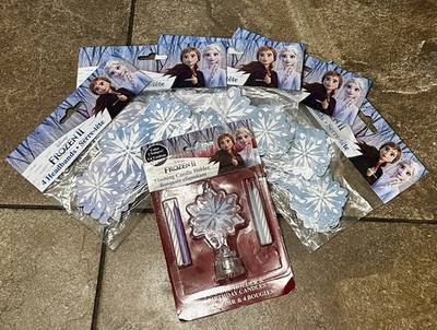 Disney Frozen II Light-Up Snowflake Cake Topper also 5pack Of Headbands