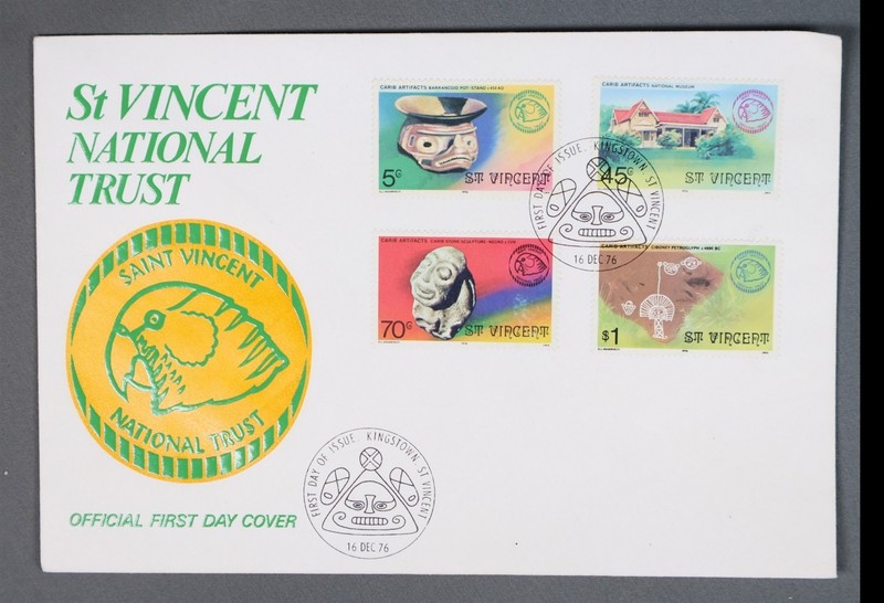 Mayfairstamps St Vincent 1976 National Trust Official first Day Cover aaz_62149