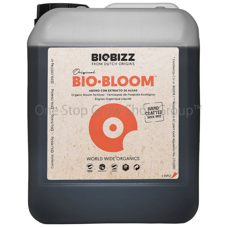BioBizz Bio-Bloom – Organic Flowering Nutrient for Soil & Coco Grow Systems - Image 4 of 4