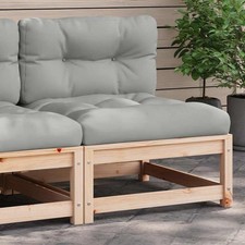 Gartenmöbel Gartensofa Sofa Hocker Sitzgruppe Garnitur Garten Lounge Set vidaXL
