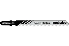 Stichs&auml;gebl&auml;tter expert aluminium Nutz-L.74mm Zahnt.2mm HSS Z. geschliffen 5St.