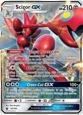 Scizor GX 90/168 - Pokemon Celestial Storm - NM