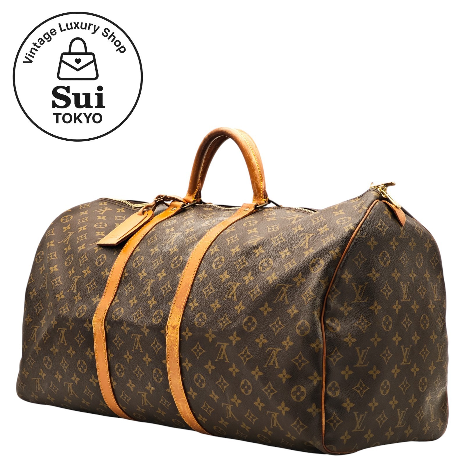LOUIS VUITTON Keepall 60  Monogram Duffle Bag Boston Bag  M41422 【Condition:A】