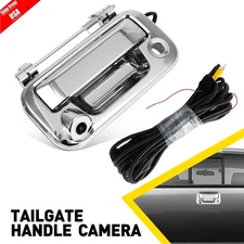 Tailgate Handle Rear View Backup Camera Chrome for 2004-14 Ford F150 F250 F350