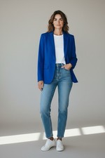 Polo Ralph Lauren Women's Wool Royal Blue Blazer Size 0 NEW