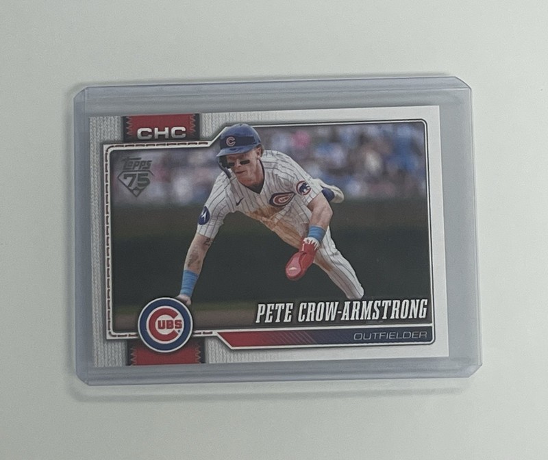 2026 Topps (Series 1) Pete Crow-Armstrong #196 Chicago Cubs - MLB (NM) Card