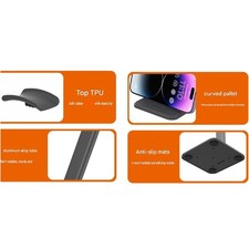 Freestanding Headphone Stand Headset Holder for Gaming Desk and Office Use