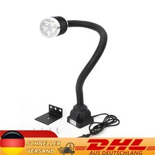 220v Arbeitsleuchte Mit F&uuml;nf Led-perlen, 360&deg; Verstellbarer Schwanenhalsleuchte
