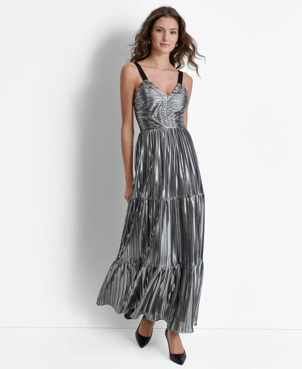 Silver Dresses for Women for sale | eBay