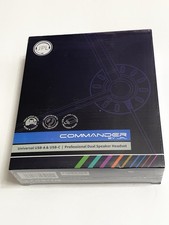 New In Sealed Package JPL Commander 2 Binaural USB Office,Laptop,Stereo Headset