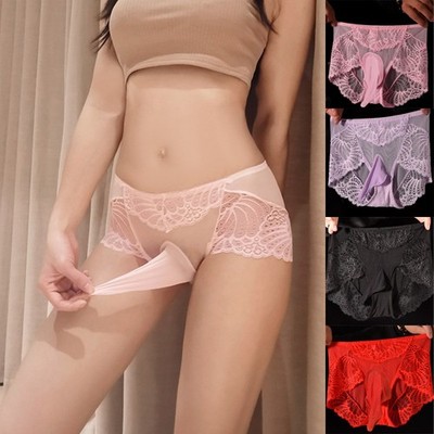 Spitze Herren Slips weich Ausbuchtung dehnbar Freizeit dünn G-String Unterhose