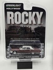 Greenlight 1:64 Hollywood GREEN MACHINE Rocky 1973 Cadillac Sedan Deville 44950A