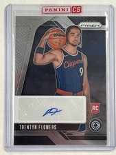 2024-25 Panini Prizm - Rookie Signatures Trentyn Flowers #RSI-TFC Auto