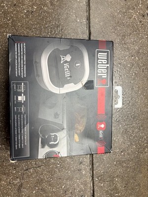 Weber 7204 iGrill 3 Bluetooth Connected Grill Thermometer New Box Slightly Damag