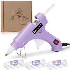 Hot Glue Gun, Mini Gun Kit with 30 Sticks, Fast Light Purple  0.52 per gallon